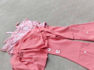 Stylish Pink Kurta Set with Embellishments