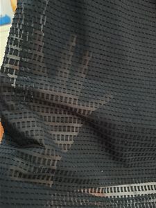 Chic Black Textured Skirt