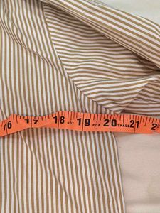 Striped Button-Up Shirt