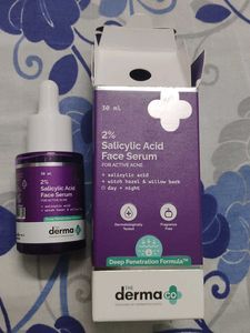 2% Salicylic Acid face serum for active acne