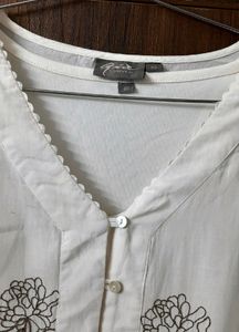 ❀ off-white top with camisole ❀