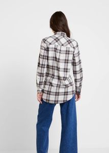 Pure Cotton Plaid Shirt