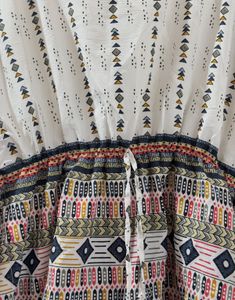 Boho White Kaftan Tunic