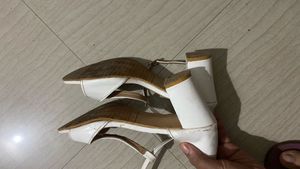 White MaySun Heels