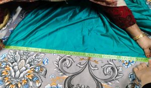 Blue Kurti Set With Gharara