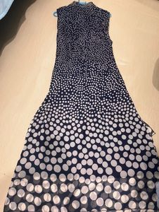 Polka Dot Chiffon Dress