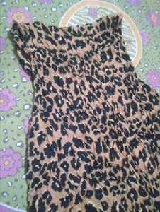 Stylish Leopard Print Sleeveless Top