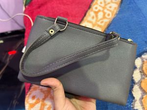 Floral &amp; Pink Clutch/Wallet Set