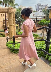 Elegant Pink Dress Fairy core coquette
