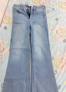 Light Wash Flare Jeans