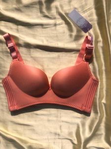 Peach Padded Bra