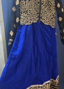 Embroidered Anarkali Kurta Set