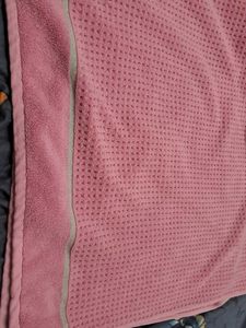 Soft Pink Textured Towel