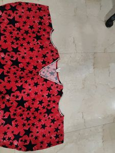 Star Print Cover Up