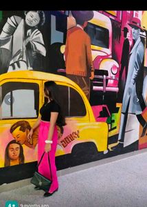Hot Pink Wide Leg Trousers