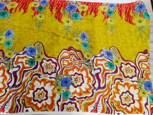 🇳🇿💫🎀Vibrant Floral Print Saree