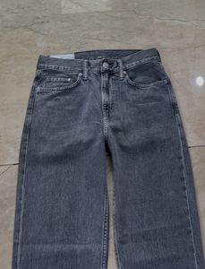 H&amp;M Grey Straight Jeans