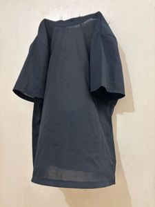 Black Backless Top
