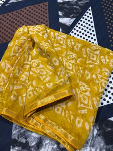 Yellow Saree