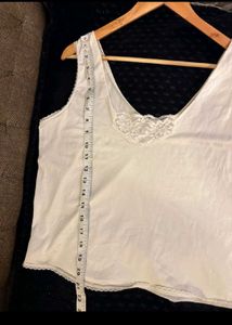 Beautiful Lace Trim Camisole Top