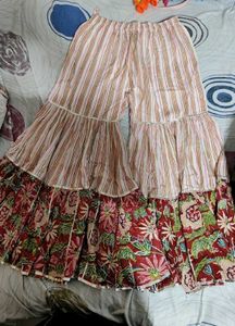 Floral Gota Sharara Set