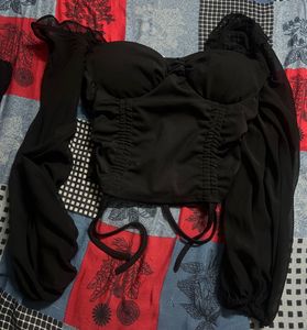 street style store  brand paded top