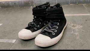 Black Converse High-Top Sneakers