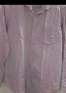 Men's Lavender Button-Down Shirt