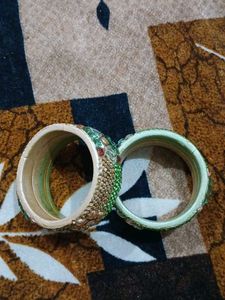 Sparkling Embellished Bangles