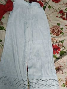 Red Kurta and White Pajama set