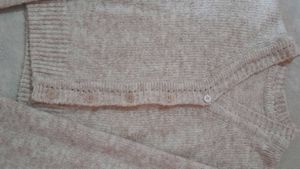 Vintage Cropped Knit Cardigan