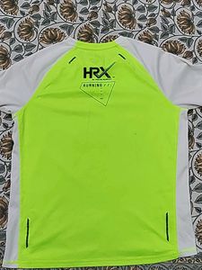 HRX Neon Green Active T-Shirt