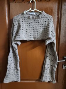 Cropped Knit Bolero