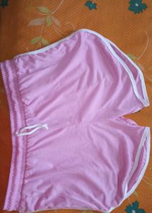 Pink booty shorts