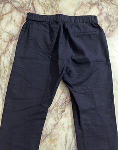Zara Navy Blue Casual Pants