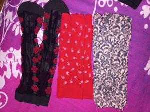 3 PAIR OF 🌷Stockings For Women And GIRLS💚