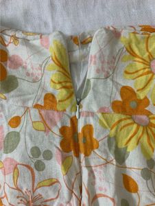 Vibrant Floral Print A-Line Skirt