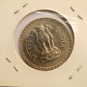 1982 UNC Big One Rupee Coin