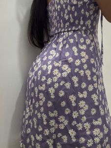 Floral mini dress