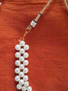 Handmade Pearl Bead choker necklace