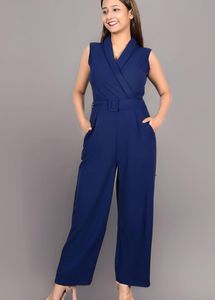 PRICE DROP! Elegant Navy Blue Jumpsuit