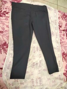 Classic Navy Blue Slim Fit Pants