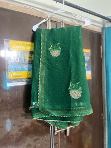 Emerald Green  ready to wear saree