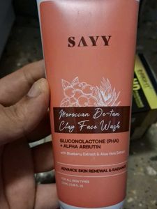 SAYY Moroccan De-tan Clay Face Wash