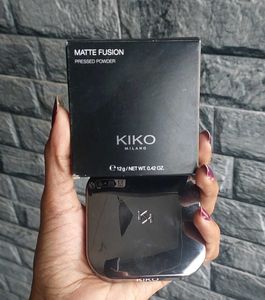 Kiko Milano Shade 2 Matte Fusion Pressed Powder