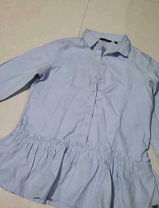 Park Avenue Blue Formal Shirt