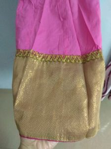Pretty Pink Long Dress For Women