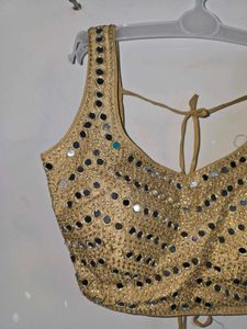 Designer Mirror Work Blouse