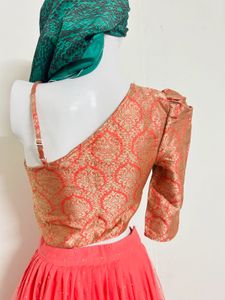 Stylish One-Shoulder Blouse