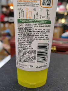 Garnier Vitamin C Face Wash